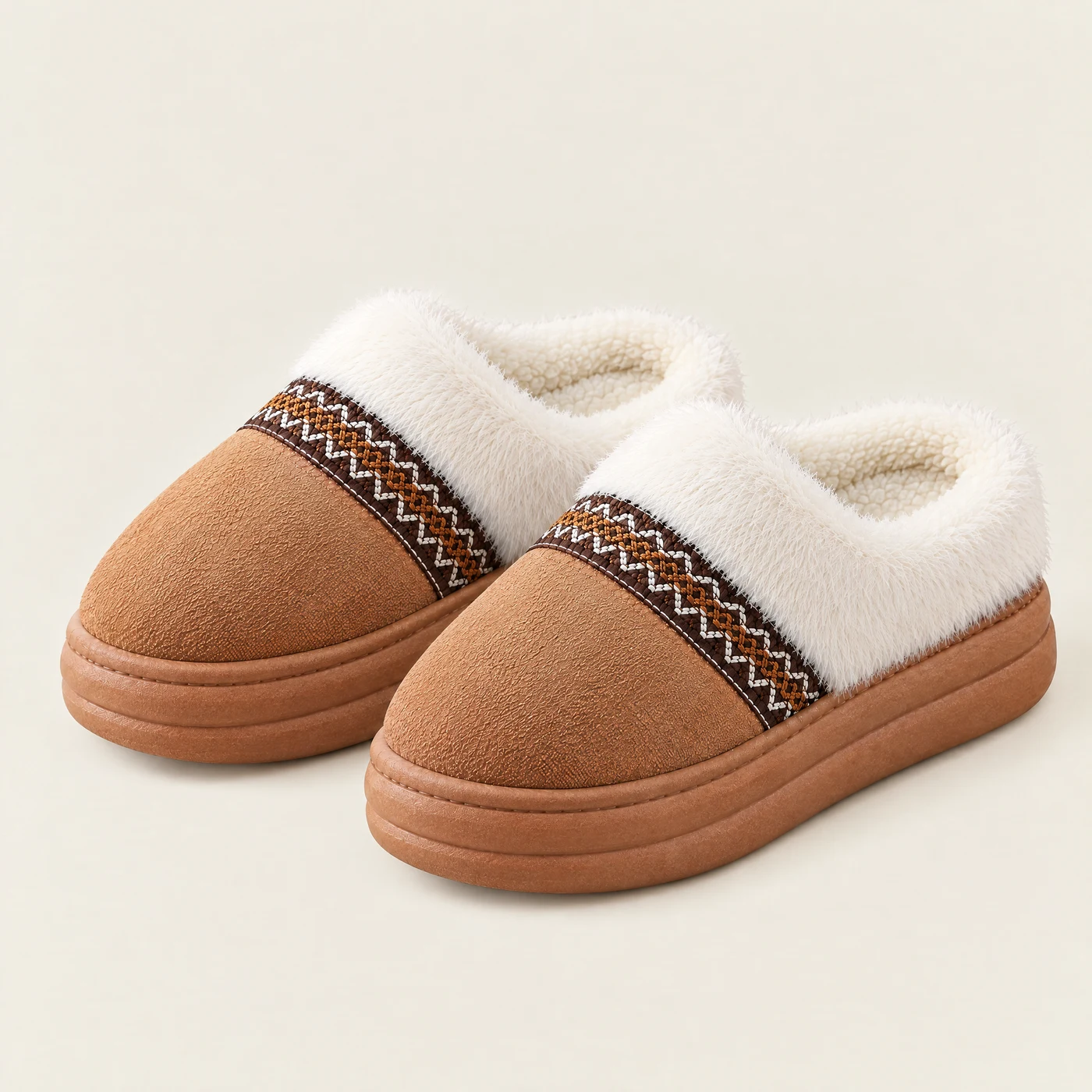Cloud Nordic Slippers – Brown