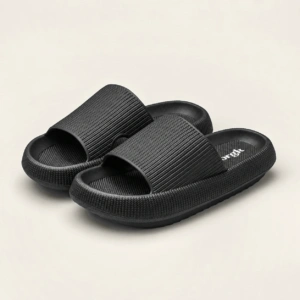 Cloud Slides Black – Front